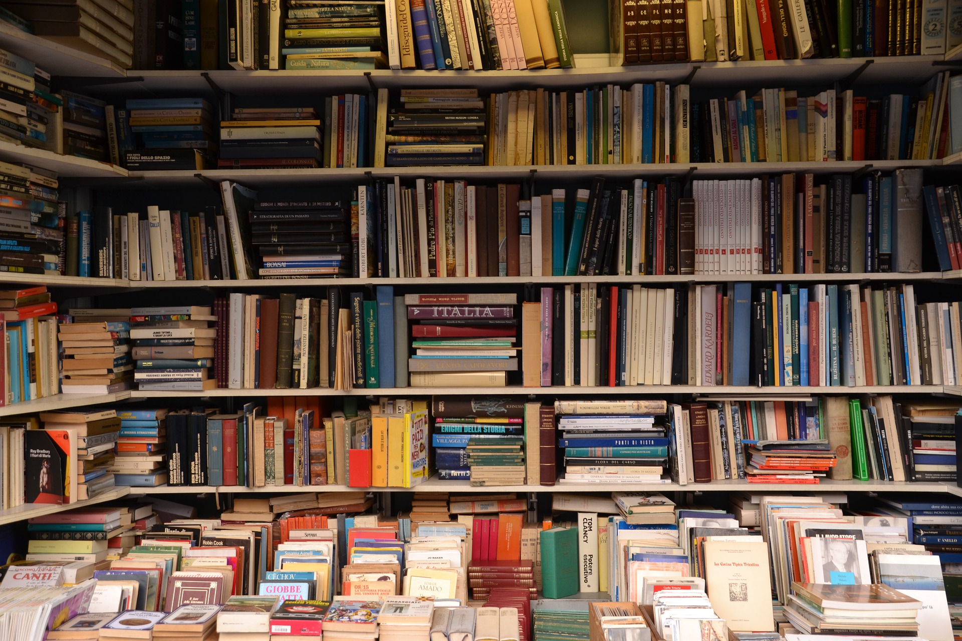 L'interno di una libreria