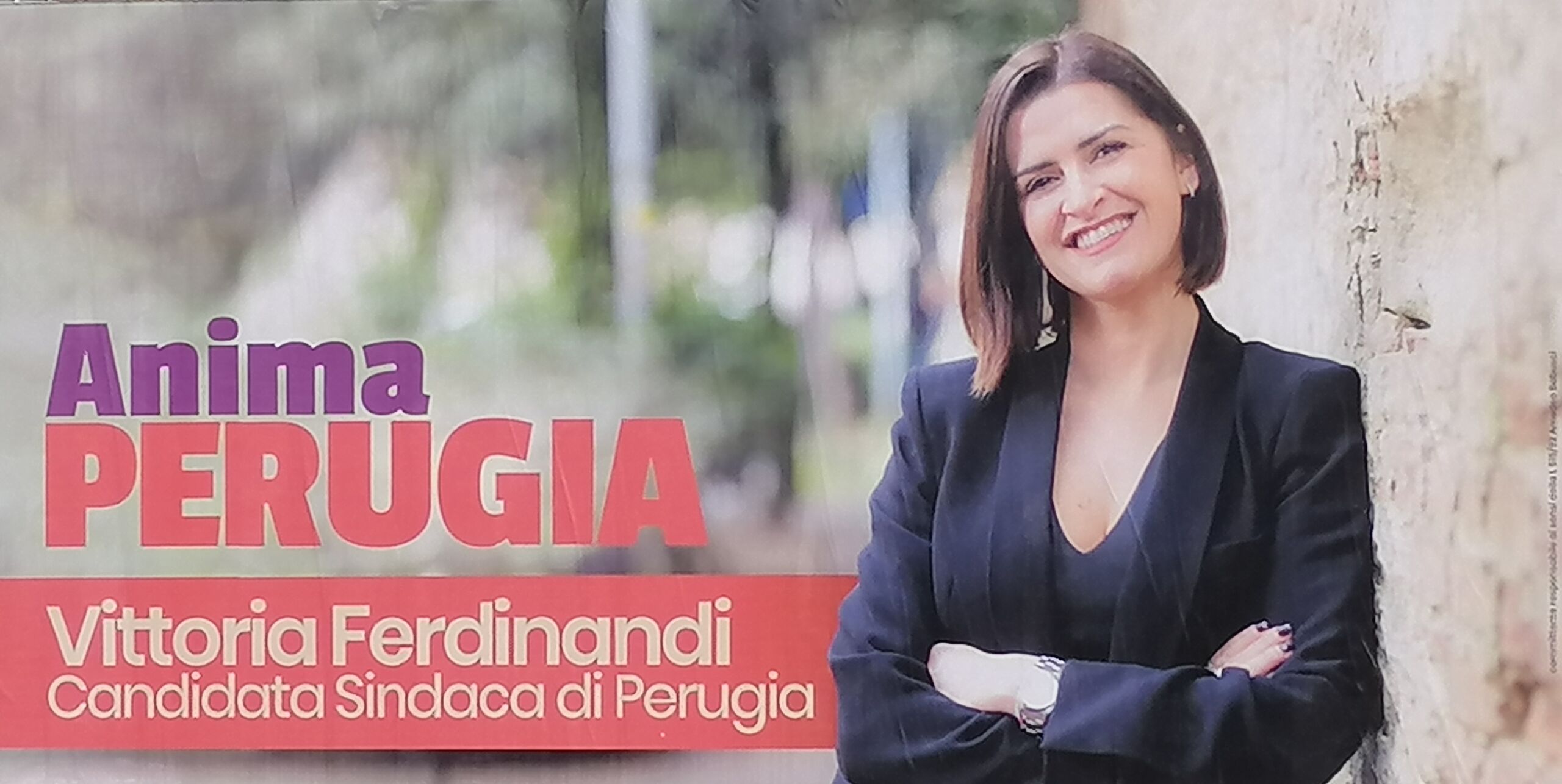 Vittoria Ferdinandi, candidata sindca del centrosinistra a Perugia