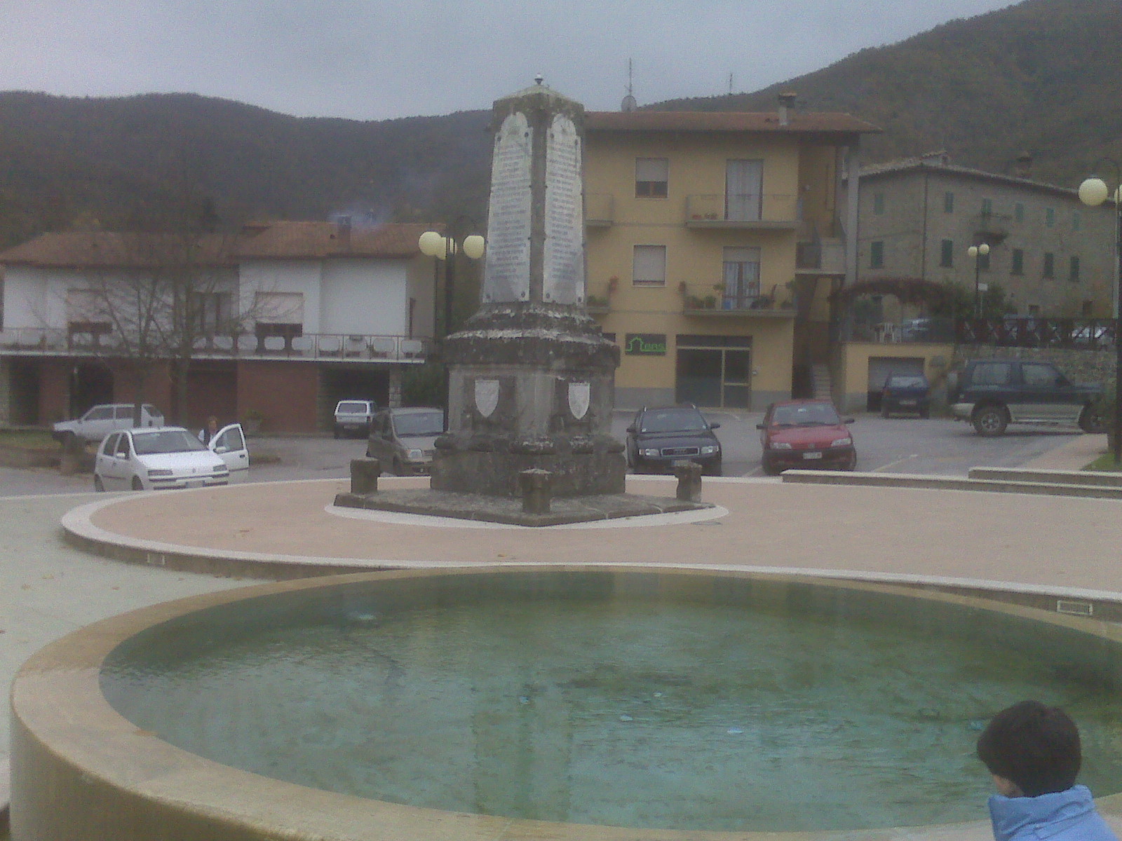 Piazza della Repubblica, Lisciano Niccone, provincia di Perugia