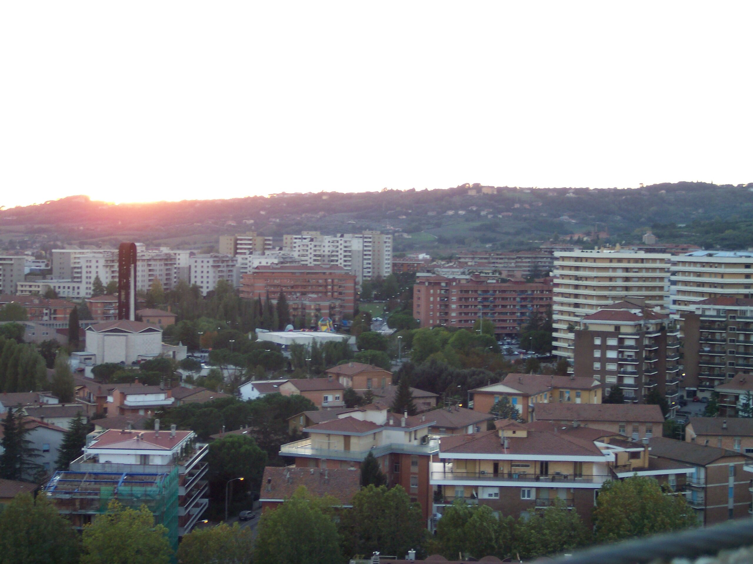 Una veduta di Ponte San Giovanni